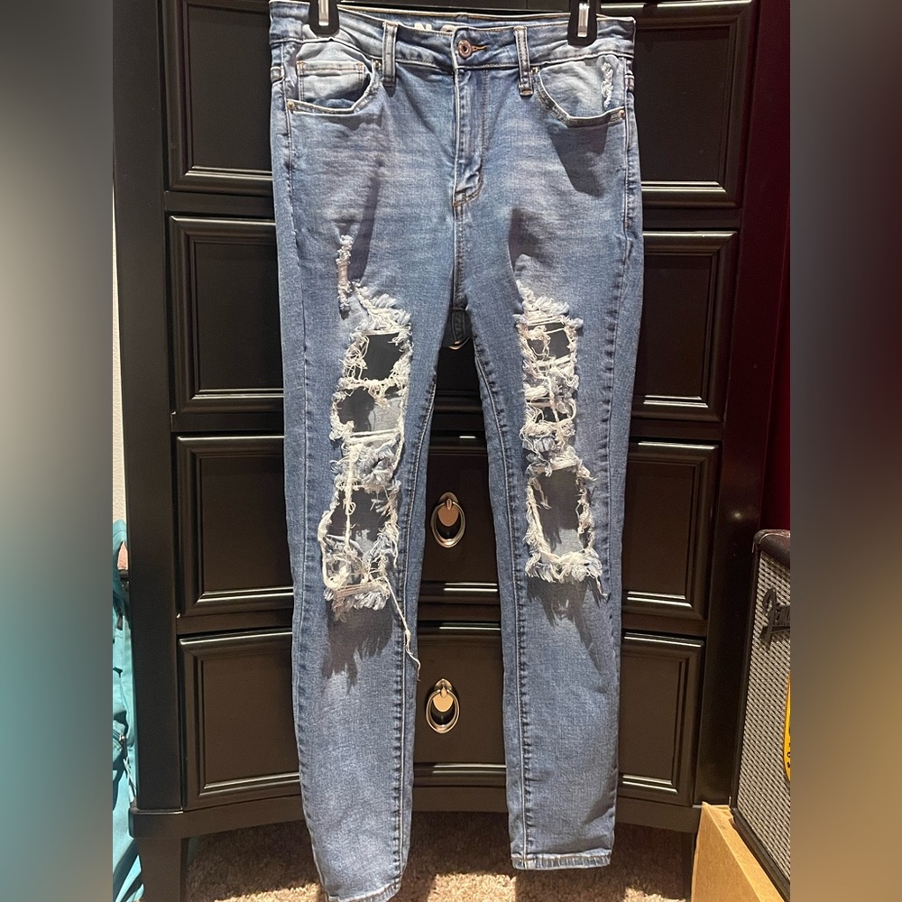 ripped jeans